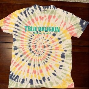 True Religion Spiral Tie-Dye Tee